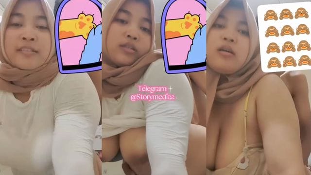 Bokep Indo Jilbab Montok Main Sama Pacar Sangean di Kosan