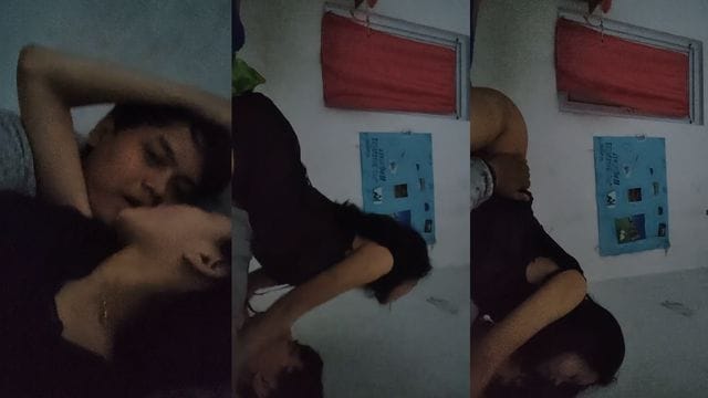 Bokep Indo Ngentotin Pacar Cantik Main di Kontrakan