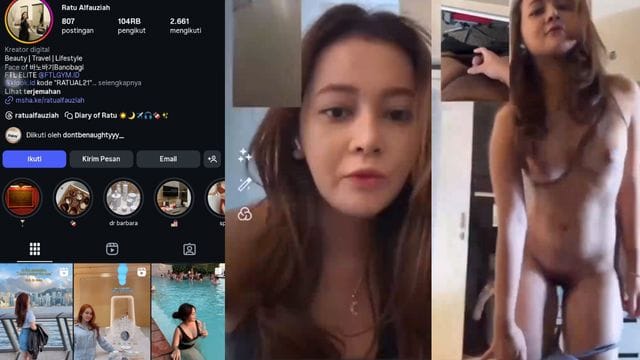 Bokep Indo Viral Vcs Ratualfauziah selebgram Kesebar