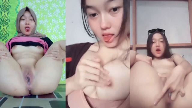 Bokep Indo Rania Hijab Cantik Colmek di Ruang Tamu Pas Rumah Sepi