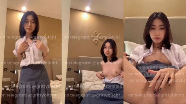 Bokep Indo Kayesha Cosplay Omek Pake Seragam SMA