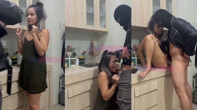 Bokep Indo Konten Msdaredevill Dipake Perampok Didapur
